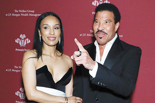 Lionel Richie, 72, Cuddles Up To GF Lisa Parigi, 32, At The Prince’s ...